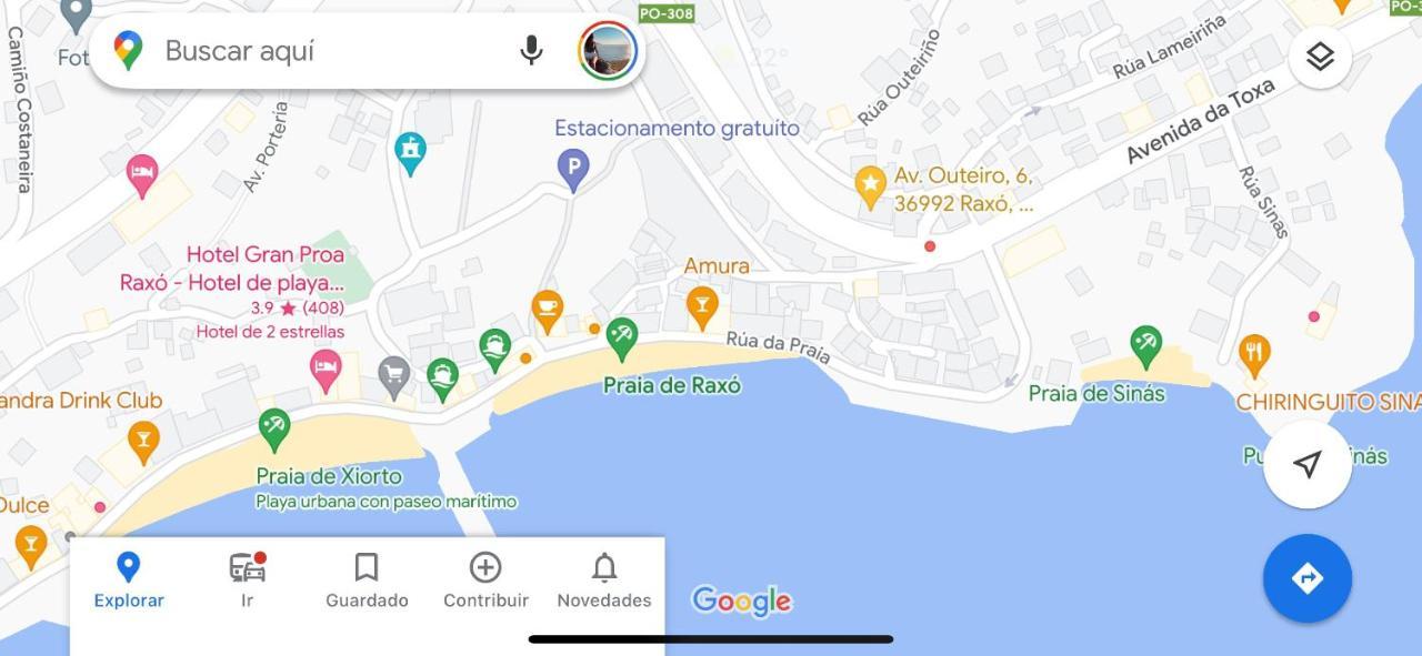 Apartamento Lb, Vistas A La Ria Raxo Exterior foto